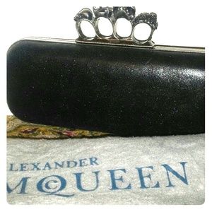 Pre-owned Alexander McQueen Knuckle Ring Clutch